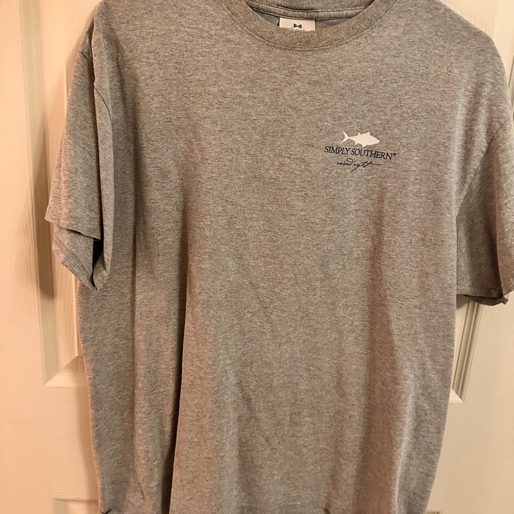 Simply Southern Gray Womens T-Shirt